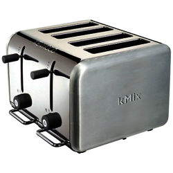 Kenwood kMix TTM040S 4-Slice Toaster, Stainless Steel